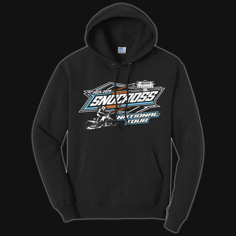 2026 Adult Black & Orange Tour Hoodie