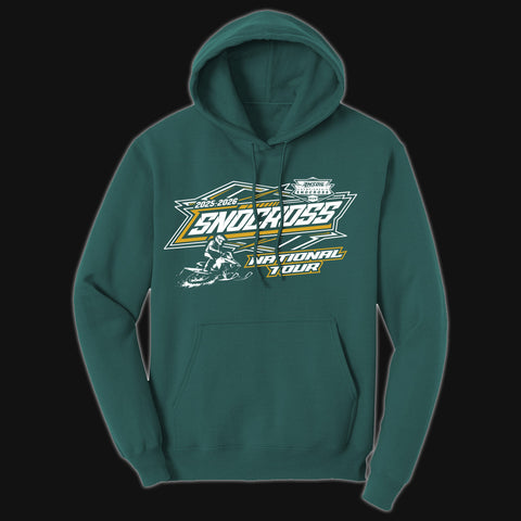 2026 Adult Teal Tour Hoodie