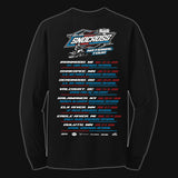2026 Adult Black & Red Tour Longsleeve