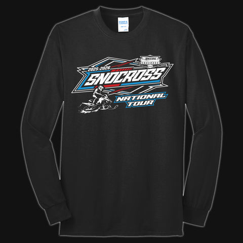 2026 Adult Black & Red Tour Longsleeve