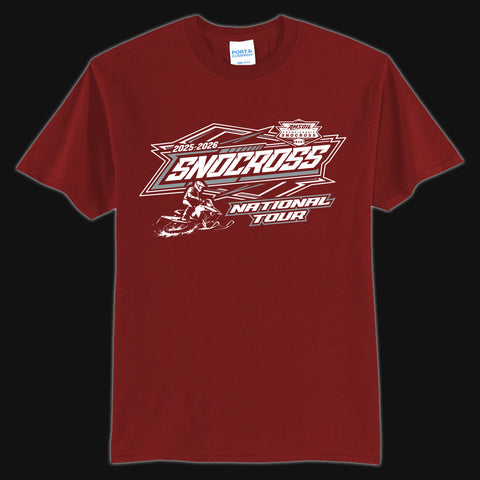 2026 Adult Red Tour Tee