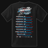 2026 Youth Black & Red Tour Tee