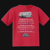 2023 Youth Red Tour Tee