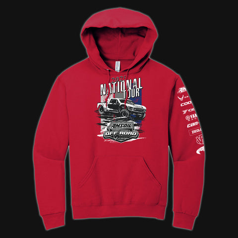 2023 Adult Red Tour Hoodie
