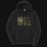 Adult Camo Flag Hoodie