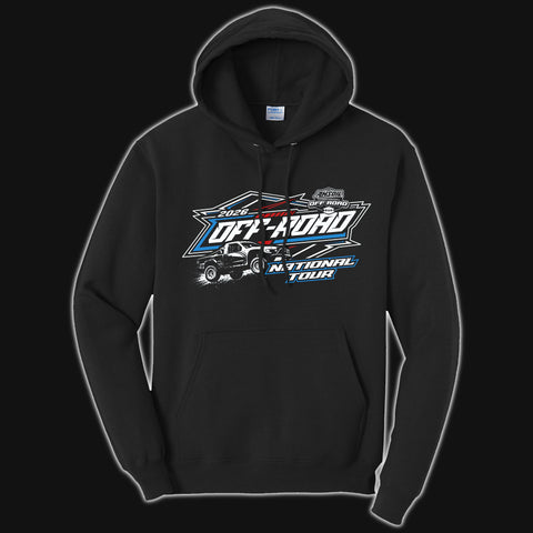 2026 Adult Black & Red Tour Hoodie