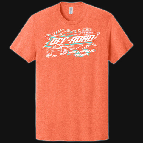 2026 Adult Coral Tour Tee