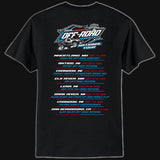 2026 Adult Black & Red Tour Tee
