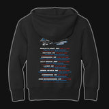 2026 Youth Black & Red Tour Hoodie