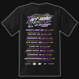 2026 Youth Black & Purple Tour Tee