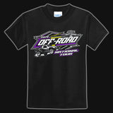 2026 Youth Black & Purple Tour Tee