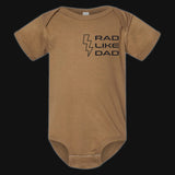 Baby Rad Like Dad Onesie