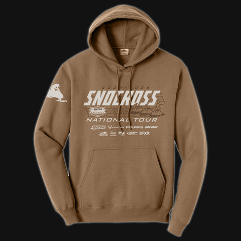 2025 Adult Brown Tour Hoodie