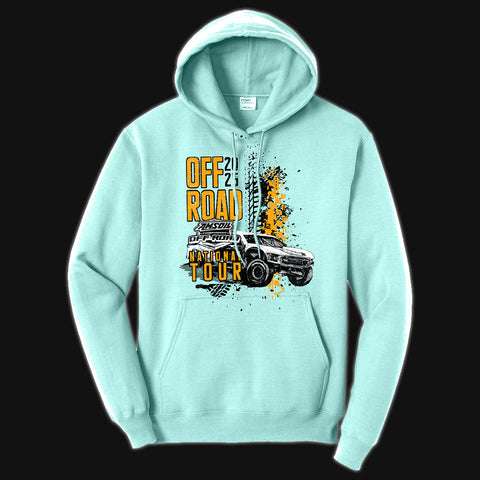 2025 Adult Teal Tour Hoodie