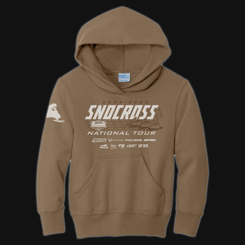 2025 Youth Brown Tour Hoodie