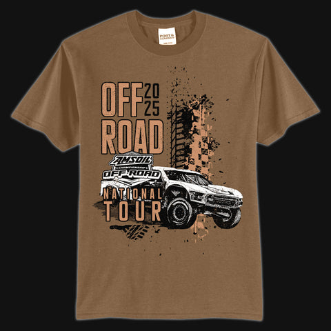 2025 Adult Brown Tour Tee