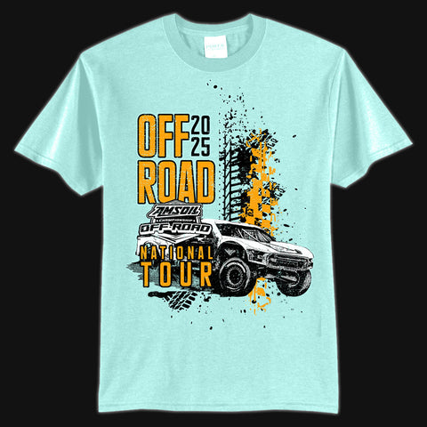 2025 Adult Teal Tour Tee