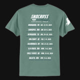 2025 Adult Green Tour Tee