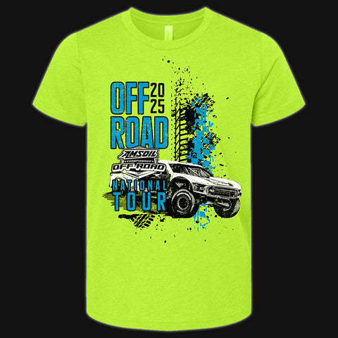 2025 Youth Black Neon Tee