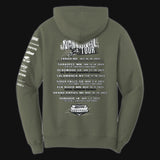 2023 Adult Green Tour Hoodie