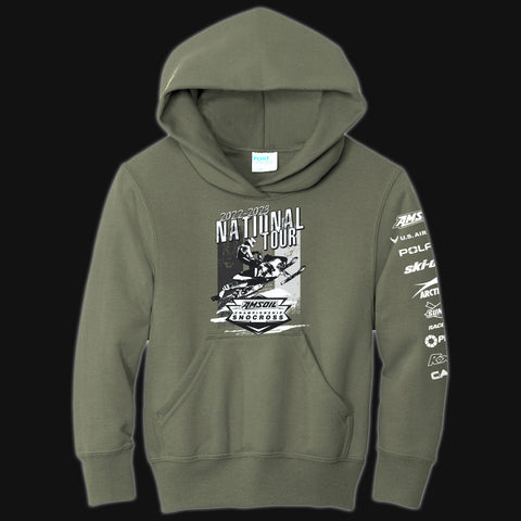 2023 Youth Green Tour Hoodie